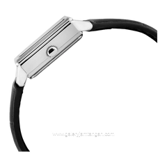 Christophe Arden CA 2003 MD Black Silver Leather Strap