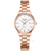 Christophe Arden CA 2004 LD Rosegold Dial White Stainless Steel