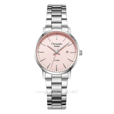 Christophe Arden CA 2004 LD Silver Dial Pink Stainless Steel