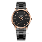 Christophe Arden CA 2004 MD BBRBA Black Rosegold Stainless Steel Strap