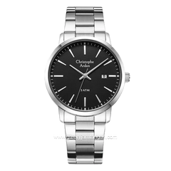 Christophe Arden CA 2004 MD Silver Dial Black Stainless Steel