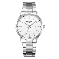 Christophe Arden CA 2004 MD Silver Dial White Stainless Steel