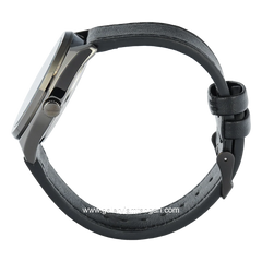 Christophe Arden CA 3001 MD Black Dial Grey Leather Strap