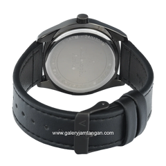 Christophe Arden CA 3001 MD Black Dial Grey Leather Strap