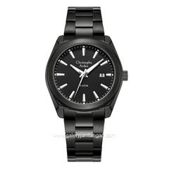 Christophe Arden CA 3001 MD Black Hour Marker White Stainless Steel