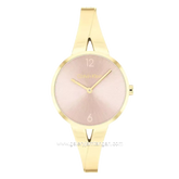 CALVIN KLEIN 25100027 Gold Dial Peach Stainless Steel
