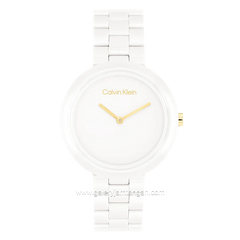 CALVIN KLEIN 25100072 White Ceramic Strap