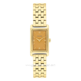 CALVIN KLEIN 25100198 LIGHT Dial Orange Gold Stainless Steel Strap