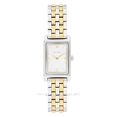 CALVIN KLEIN 25100199 LIGHT Dial White Gold Silver Stainless Steel Strap