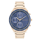 CALVIN KLEIN 25200172 Rosegold Dial Navy Stainless Steel