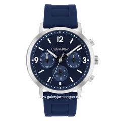 CALVIN KLEIN 25200460 Rubber Blue Strap