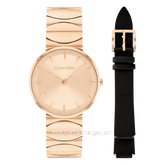 CALVIN KLEIN 25700001 Rosegold Stainless Steel