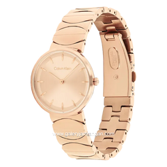 CALVIN KLEIN 25700001 Rosegold Stainless Steel