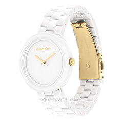 CALVIN KLEIN 25100072 White Ceramic Strap