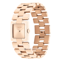 CALVIN KLEIN 25100090 Rosegold Stainless Steel