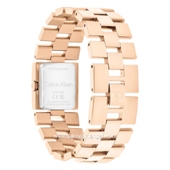 CALVIN KLEIN 25100090 Rosegold Stainless Steel