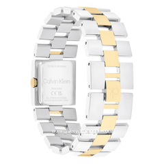 CALVIN KLEIN 25100115 Silver Gold Stainless Steel