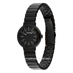 CALVIN KLEIN 25200407 Stainless Steel Black Strap