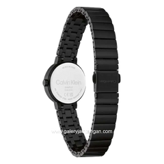 CALVIN KLEIN 25200407 Stainless Steel Black Strap