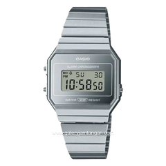 CASIO A700WEV-7ADF Vintage Silver Stainless Steel