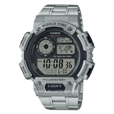 CASIO General AE-1400WHD-1AVDF Silver Digital Stainless Steel