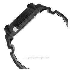 CASIO AE-1600H-1AVDF Duel Time Black Resin Strap