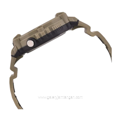 CASIO AE-1600H-5AVDF Duel Time Brown Resin Strap