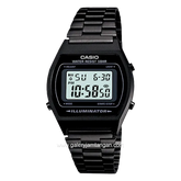 CASIO B640WB-1ADF Digital Full Black Stainless Steel