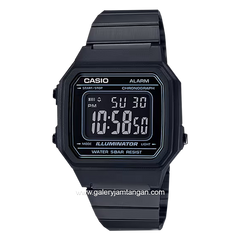 CASIO B650WB-1BDF Digital Full Black Resin Strap