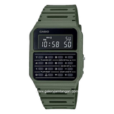CASIO CA-53WF-3BDF Data Bank Digital Rubber Strap