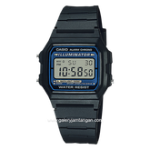 CASIO General F-105W-1ADF Black Digital Rubber Strap