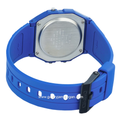 CASIO F-91WB-2AIDF Blue Digital Resin Strap