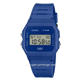 CASIO F-91WB-2AIDF Blue Digital Resin Strap