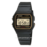 CASIO F-91WG-9QDF Digital Black Resin Strap