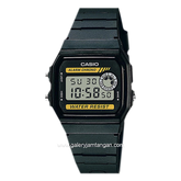 CASIO F-94WA-9DG Digital Black Resin Strap