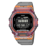 G-SHOCK GBD-200SM-1A5DR G-Squad Vital Bright Digital Grey Orange Resin Strap