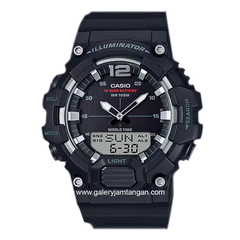 CASIO HDC-700-1AVDF Dual Time Black Resin Strap