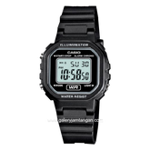 CASIO LA-20WH-1ADF Full Black Digital Resin Strap