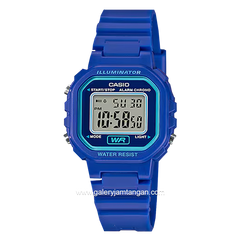 CASIO General LA-20WH-2ADF Blue Digital Rubber Strap