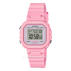 CASIO LA-20WH-4A1DF Digital Pink Resin Strap