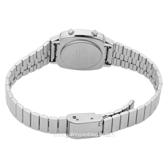 CASIO LA670WA-7DF Silver Digital Stainless Steel