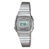 CASIO LA670WA-7DF Silver Digital Stainless Steel