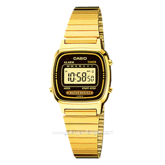 CASIO LA670WGA-1DF Gold Digital Stainless Steel