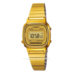 CASIO LA670WGA-9DF Digital Gold Stainless Steel