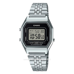 CASIO LA680WA-1DF Silver Digital Stainless Steel