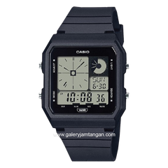 CASIO LF-20W-1ADF Digital Black Resin Strap