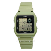 CASIO LF-20W-3ADF Digital Green Resin Strap