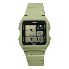 CASIO LF-20W-3ADF Digital Green Resin Strap