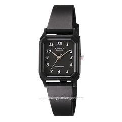 CASIO LQ-142-1BDF Black Resin Strap