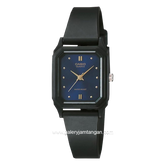 CASIO LQ-142E-2ADF Black Dial Blue Resin Strap